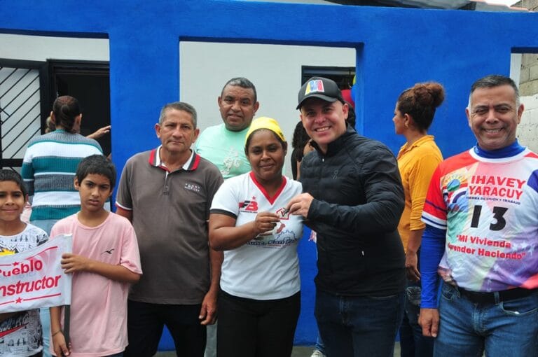 Familias de San Felipe son beneficiadas con viviendas por el gobierno bolivariano