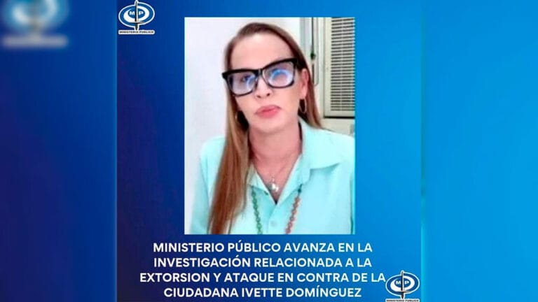 Fiscal Tarek William Saab informa que el MP avanza en investigación de extorsión contra Ivette Domínguez