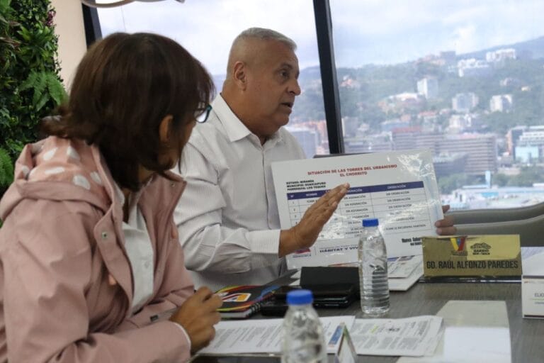 Minhvi se reúne con autoridades mirandinas para impulsar la construcción de viviendas en la entidad