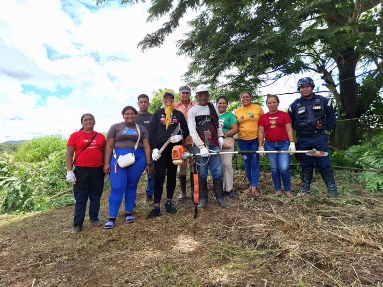 Gobernación de Bolívar ejecuta jornada de limpieza en sector Tierra de Canaán – en el Callao vía San Luis