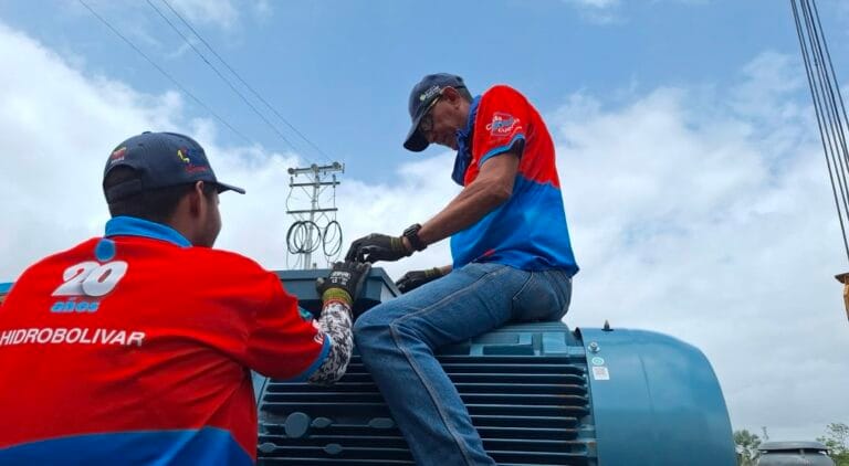 Gobierno Bolivariano optimiza sistema de aguas servidas en Angostura del Orinoco en el estado Bolivar