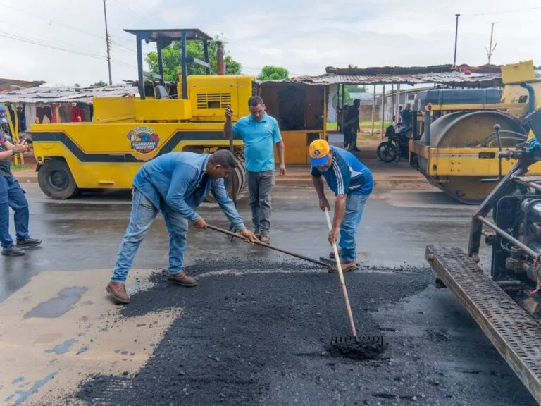 Más de 3.760 toneladas de asfalto serán colocadas en el sector Core 8 de Caroní