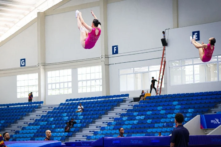 Alida Rojo y Parvati Alberti conquistan medalla de plata en Gimnasia Trampolín-Sincronizado