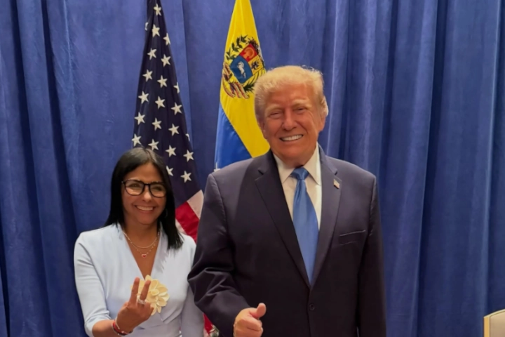 ÚLTIMA HORA | Concluye reunión entre la presidenta de Venezuela Delcy Rodríguez y su homólogo Donald Trump