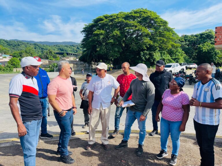Alcalde de San Felipe inspeccionó avances del Monumento a San Juan Bautista en Albarico